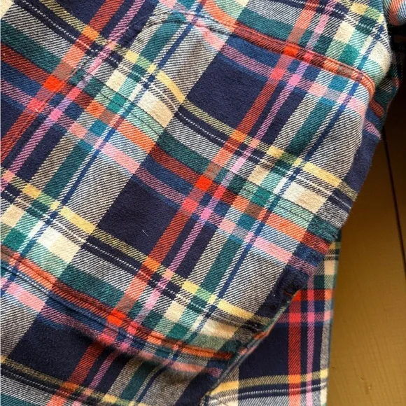 Free People Girl Meets Boy Plaid Shirt - Picture 7 of 8